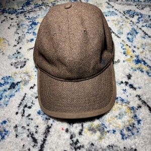 Vintage Original Penguin Brown Tweed Wool Hat